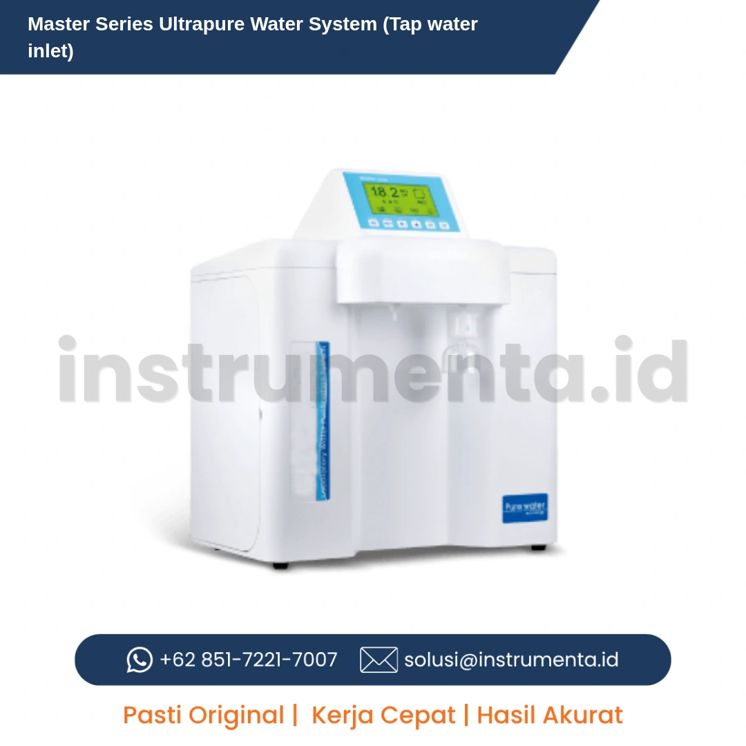 Jual Master Series Ultrapure Water System Tap Water Inlet Distributor Resmi Alat Pemurni Air Laboratorium Ready Stock